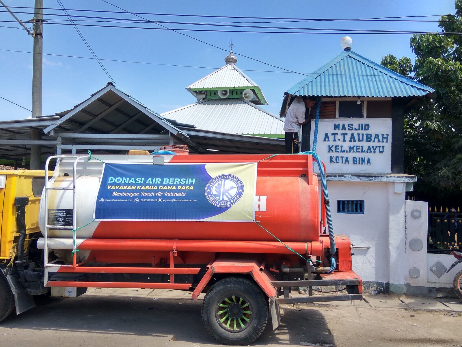 5.000 liter Air Bersih Untuk Warga Pali