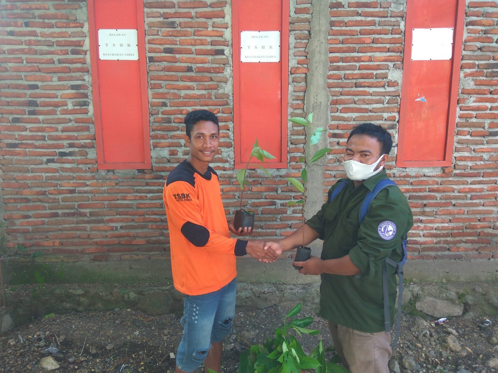 Penanaman di Gunung Punce