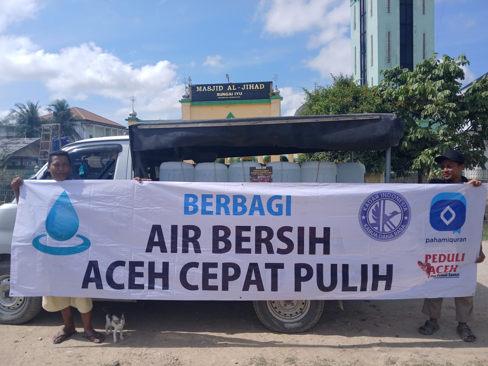 Menyiapkan Air Bersih Menjelang Datangya Bulan Ramadhan