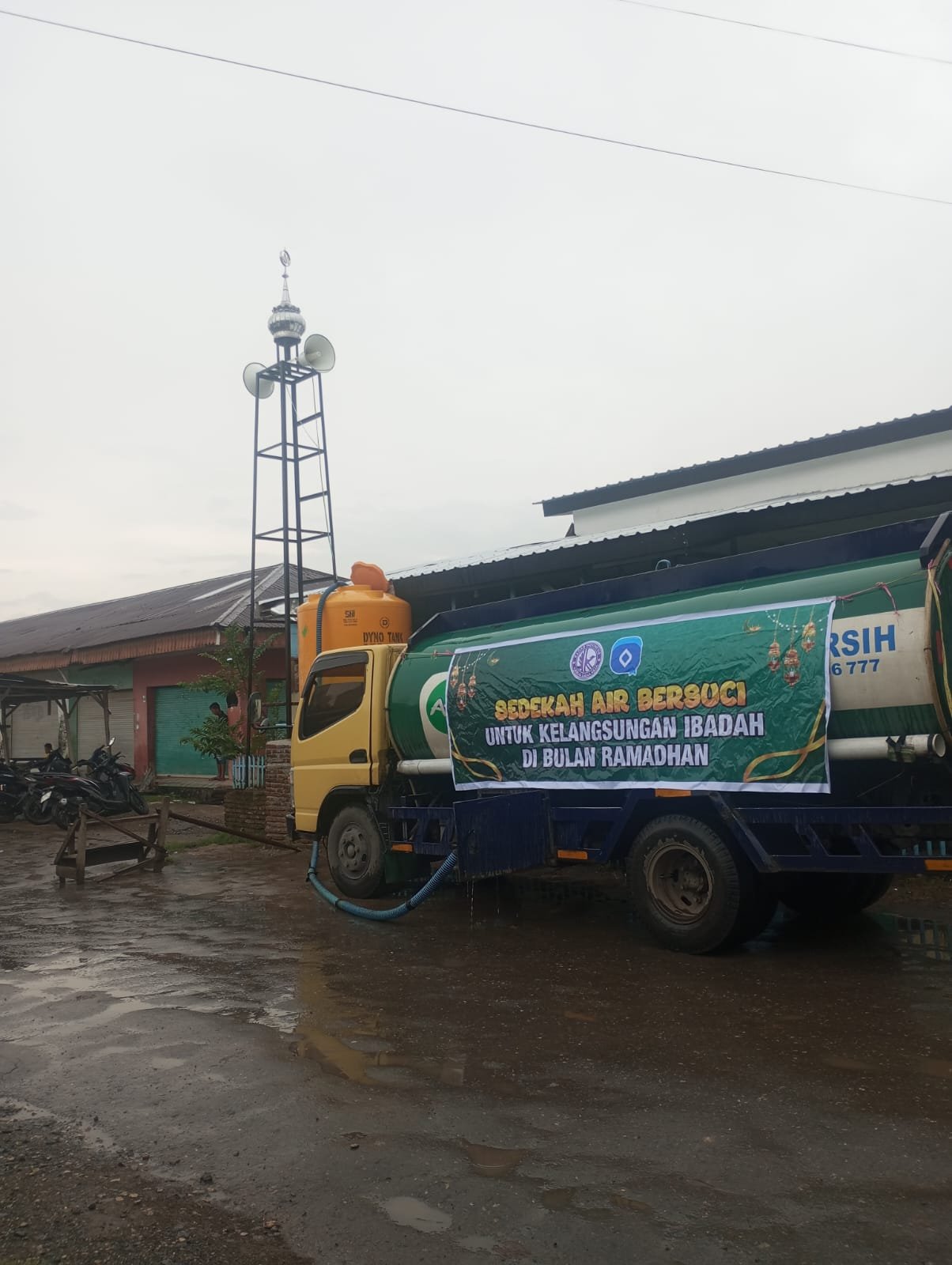 Distribusi Air Bersih untuk Keperluan Ibadah dan Bersuci di Kota Bima