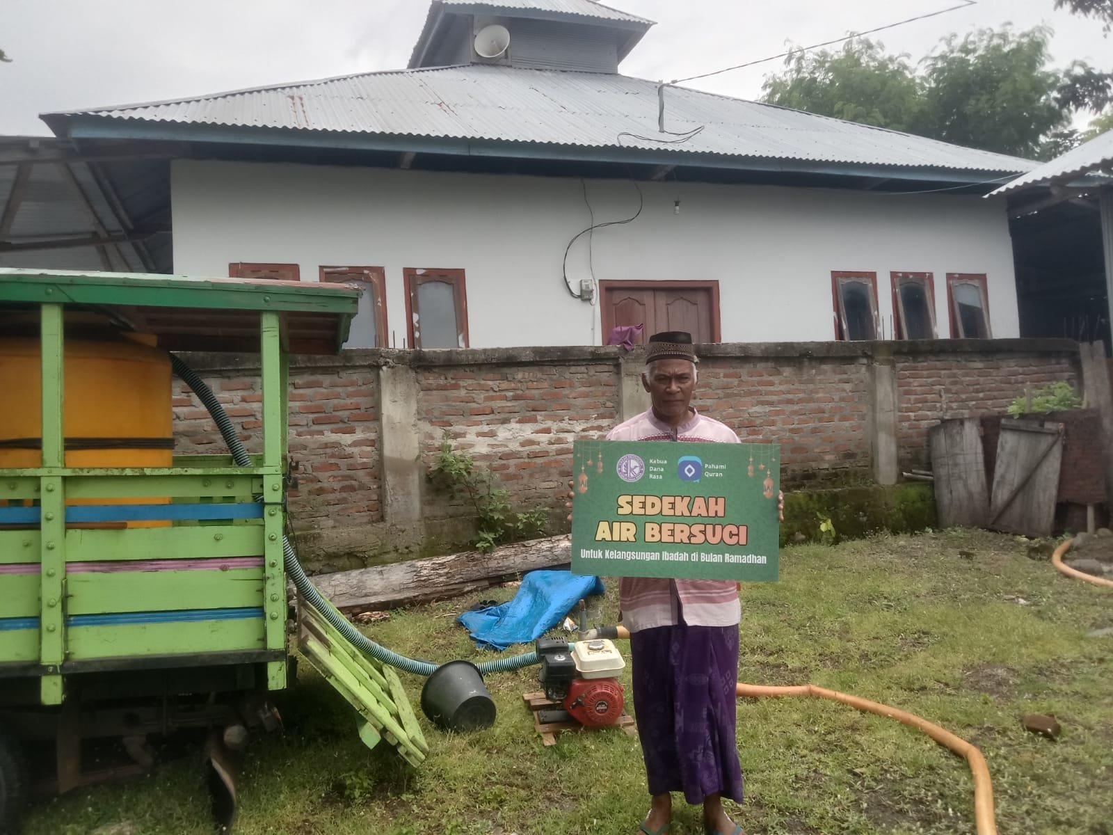 Air Bersih untuk Ibadah, Menguatkan Jamaah di Pelosok Flores