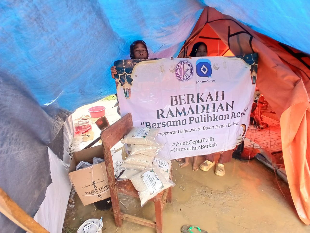 Berbagi Beras untuk Penyintas, Menguatkan Ketahanan Pangan di Tengah Ujian
